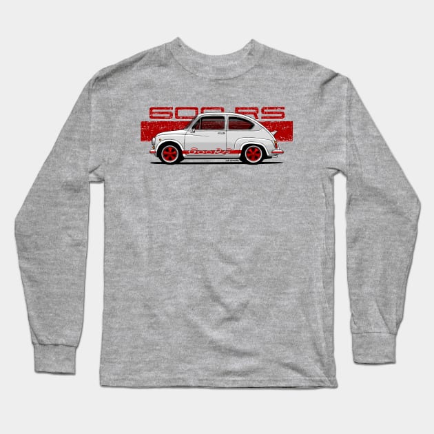 The fastest small italian car ever! Long Sleeve T-Shirt by jaagdesign